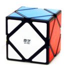 Quebra-Cabeça Speed Cube CuberSpeed QY Toys Skewb - Cubo Mágico Preto