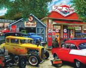 Quebra-cabeça Springbok Hot Rod Cafe 1000 peças