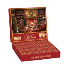 Quebra-Cabeça Temático De Natal Para Adultos 1008 Peças Contagem Regressiva 24 Dias Brinquedo Quebra-Cabeça Temático De Natal Para Adultos 1008 Peças Contagem Regressiva 24 Dias Brinquedo