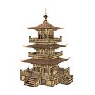 Quebra-cabeça Templo Samurai - Vila Samurai Em Mdf