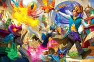 Quebra-cabeça Toynk Dragon Daycare Fantasy Wizard 1000 peças