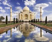 Quebra-cabeça Toynk Taj Mahal at Sunrise India 500 peças