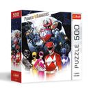 Quebra-cabeça Trefl Power Rangers Team 500 peças 48x34 cm