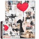 Quebra-cabeça Tucocoo Banksy Girl 1000 peças 70x50 cm