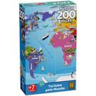 Quebra cabeca turismo pelo mundo 200 pecas grow Quebra cabeca turismo pelo mundo 200 pecas grow