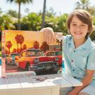 Quebra Cabeça Verão Los Angeles Carro 2000pçs Turismo Oferta