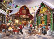 Quebra-cabeça Vermont Christmas Company Christmas Corner 1000 unidades
