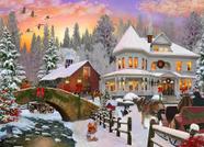 Quebra-cabeça Vermont Christmas Company Country Christmas Christmas