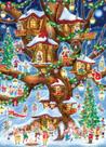 Quebra-cabeça Vermont Christmas Company Elves Treehouse 1000 unidades