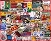 Quebra-cabeça White Mountain I Love Baseball 1000 peças