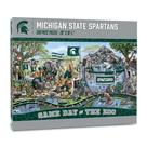 Quebra-cabeça YouTheFan NCAA Michigan State Spartans 500 unidades