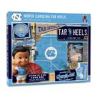 Quebra-cabeça YouTheFan NCAA North Carolina Tar Heels Retro 500 peças
