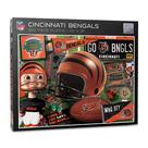 Quebra-cabeça YouTheFan NFL Cincinnati Bengals Retro 500 peças Quebra-cabeça YouTheFan NFL Cincinnati Bengals Retro 500 peças