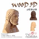 Quebra cabeças 3d jesus cristo decoração ornamento enfeite