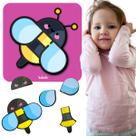 Quebra-Cabeças 4 Partes Abelha Brinquedo Infantil Educativo