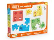Quebra-cabeças cores & associações