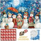 Quebra-cabeças de Natal do Calendário do Advento, 1008 peças, 2024 Quebra-cabeças de Natal do Calendário do Advento, 1008 peças, 2024