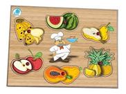 Quebra Cabeças Madeira Bebes Frutas Educativo Simque Quebra Cabeças Madeira Bebes Frutas Educativo Simque