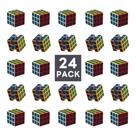 Quebra-cabeças mágicos Mini Speed Cube, 3 cm, pacote com 24 lembrancinhas de festa