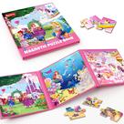 Quebra-cabeças magnéticos SYNARRY Unicorn Mermaid Princess 20 peças