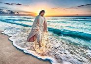 Quebra-cabeças Nichpedr 300 peças Jesus at Sea para adultos Quebra-cabeças Nichpedr 300 peças Jesus at Sea para adultos