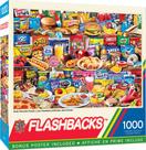Quebra-cabeças, obras-primas, 1000 peças, comidas favoritas para crianças