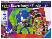 Quebra-cabeças Ravensburger Sonic Prime 3X 49 peças para crianças a partir de 5 anos Quebra-cabeças Ravensburger Sonic Prime 3X 49 peças para crianças a partir de 5 anos