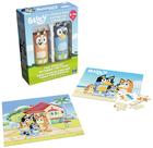 Quebra-cabeças Spin Master Games Bluey, pacote com 2, 36 peças