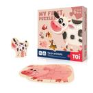 Quebra-cabeças Toi Toddler, 6 pacotes, animais de fazenda, crianças, mais de 2,5 anos Quebra-cabeças Toi Toddler, 6 pacotes, animais de fazenda, crianças, mais de 2,5 anos