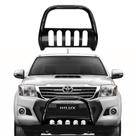 Quebra Mato Hilux 2005 a 2015 com Protetor Preto
