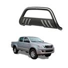 Quebra Mato Hilux 2006 2007 2008 2009 2010 Com Grade Preto
