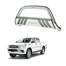 Quebra Mato Hilux 2020 2021 2022 Com Grade Cromo