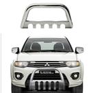 Quebra Mato L-200 Triton com Protetor Cromado