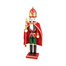 Quebra-Nozes De Madeira De 38CM, Boneco Miniatura Para Decoração De Mesa, Ornamento De Natal Para