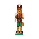 Quebra-Nozes De Natal Em Madeira, Boneco Artesanal De Soldado De Biscoito De Gengibre, Decoração