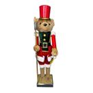 Quebra Nozes Urso Soldado Vermelho 60CM -Wincy Natal NTC30602