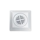 Quebra Onda Ladrão Quadrado Piscina Alvenaria Abs Branco Encaixe 50mm Quebra Onda Ladrão Quadrado Piscina Alvenaria Abs Branco Encaixe 50mm