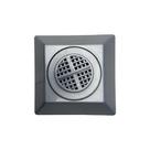 Quebra Ondas Ladrão Piscina Alvenaria Abs Sobrepor Prata Cano 50mm Quebra Ondas Ladrão Piscina Alvenaria Abs Sobrepor Prata Cano 50mm