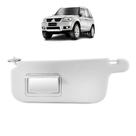 Quebra Sol Cinza C Espelho Mitsubishi Pajero Tr4 2003 a 2014 Lado Esquerdo Newtec Nt4131mt