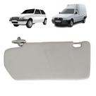 Quebra Sol Cinza com Bolsa Fiat Uno Fiorino 2004 a 2010 Lado Esquerdo Newtec Nt1007ft