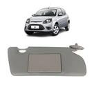Quebra Sol Cinza com Caixa Espelho Ford Ka 2008 a 2013 Lado Direito Newtec Nt1522fd