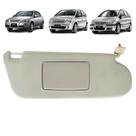 Quebra Sol Cinza com Espelho Chevrolet Astra Meriva Zafira Lado Direito Newtec Nt2100gm