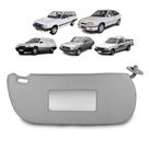 Quebra Sol Cinza com Espelho Simples Chevrolet Kadett Ipanema Chevette Marajó Chevy Lado Direito Newtec Nt2000sgm