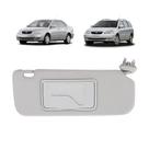 Quebra Sol Cinza Com Espelho Toyota Corolla e Fielder 2002 a 2008 Lado Direito Newtec NT2700TY