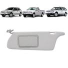 Quebra Sol Cinza Com Espelho Volkswagen Gol Parati e Saveiro 1995 a 2005 Lado Esquerdo Newtec NT3005VW