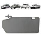 Quebra Sol Cinza Escuro com Bolsa Fiat Palio Weekend Siena Strada Lado Esquerdo Newtec Nt1023ft