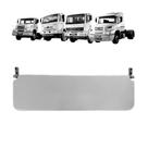 Quebra Sol Cinza Escuro Mercedes 1620/1622/712c/914c/1720/1938 Lado Esquerdo Newtec Nt4001mb