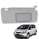 Quebra sol com espelho honda fit 03-08 ld direito