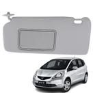 Quebra Sol Com Espelho Honda Fit 03-08 Ld Esquerdo
