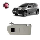 Quebra-Sol Fiat Uno Vivace 2011 Cinza Espelho+Bolsa LD